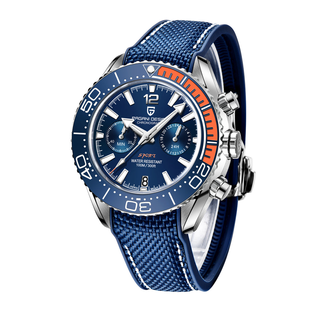 24 Hour Calendar Luminous Men's Quartz Watch snapshop