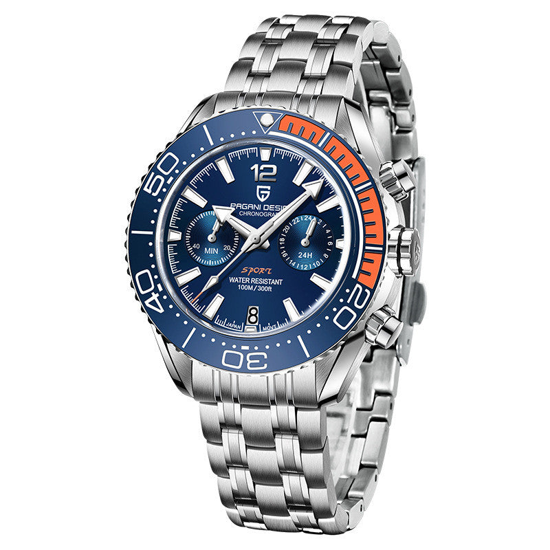 24 Hour Calendar Luminous Men's Quartz Watch snapshop