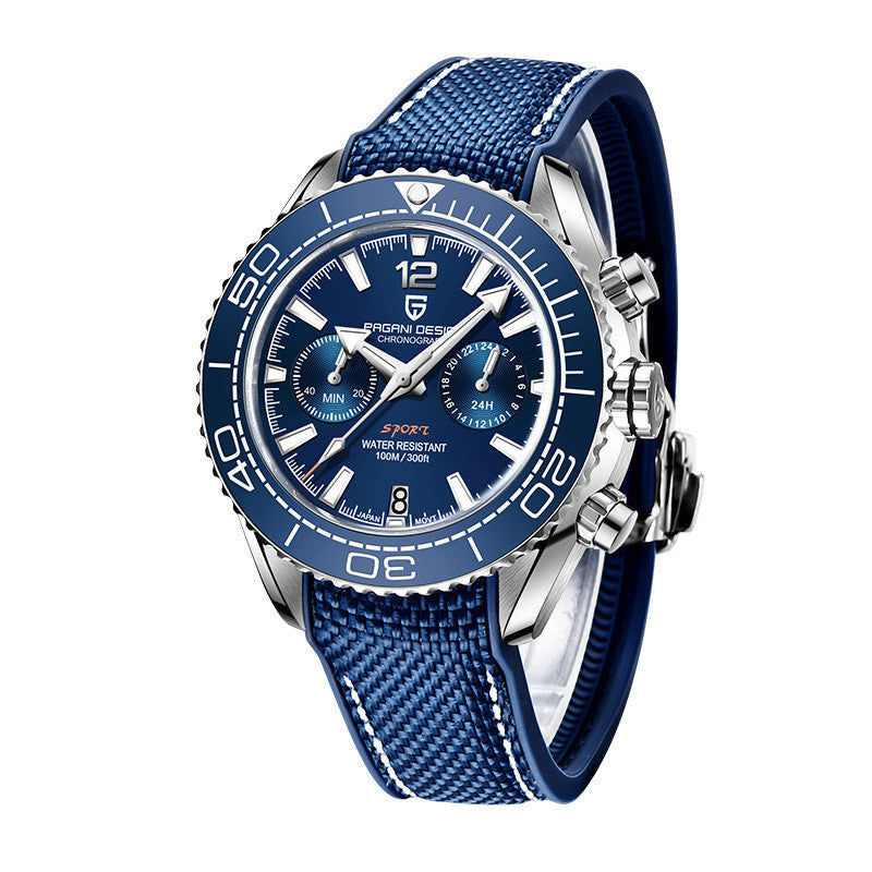 24 Hour Calendar Luminous Men's Quartz Watch snapshop