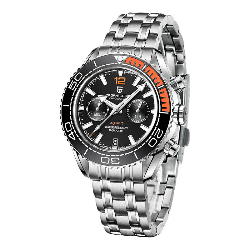 24 Hour Calendar Luminous Men's Quartz Watch snapshop