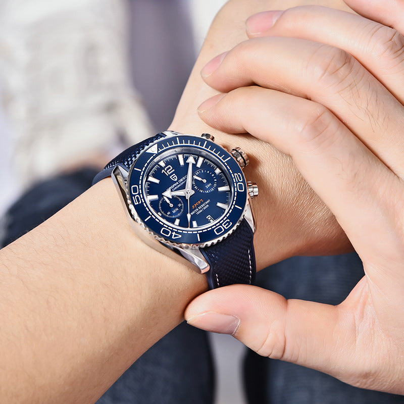 24 Hour Calendar Luminous Men's Quartz Watch snapshop