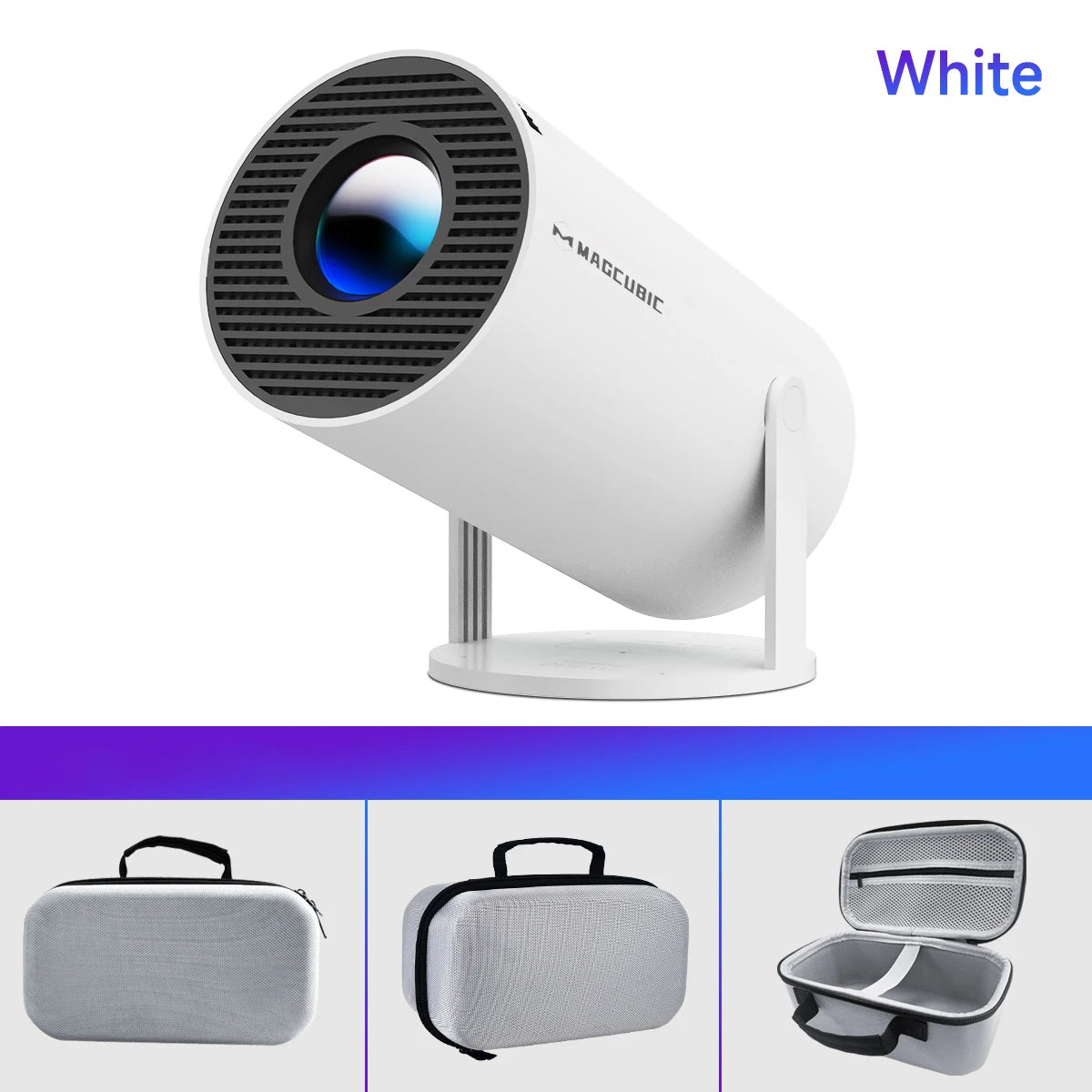 Magcubic Projector HY300 Pro 4K Android 11 Dual Wifi6 290ANSI Allwinner H713 BT5.0 1080P 1280*720P Home Cinema Outdoor Projetor Magcubic Flagship Store Store