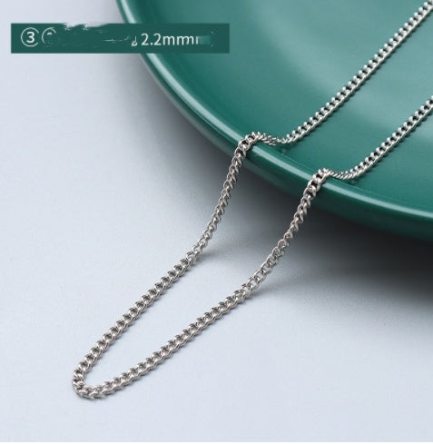 Cross Chain Gypsophila Snake Bone Chain Twist Chain Box Chain snapshop